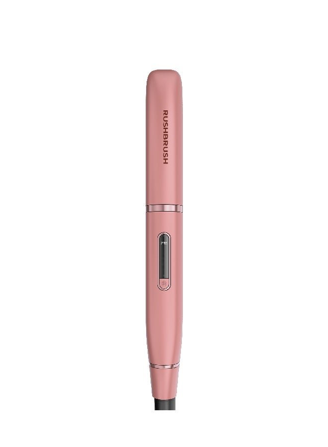 Rush Brush X1 Lite Straightener, PTC Heater for Fast Heat Up, Automatic Lock - Pink - Image 2